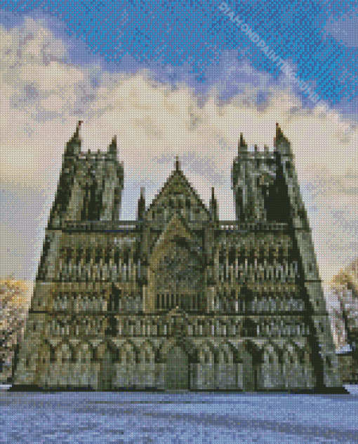 Trondheim Nidaros Cathedral Diamond Painting