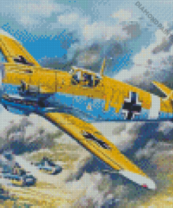 WWII Bf 109 Diamond Painting