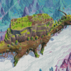 Wandering Village Diamond Painting