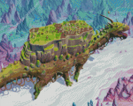 Wandering Village Diamond Painting