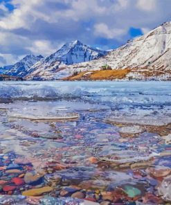 Waterton Lake National Park Diamond art