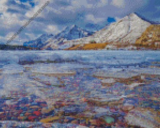 Waterton Lake National Park Diamond art