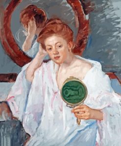 Woman At Dressing Table Diamond Painting