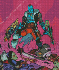 Yondu Diamond by numbers