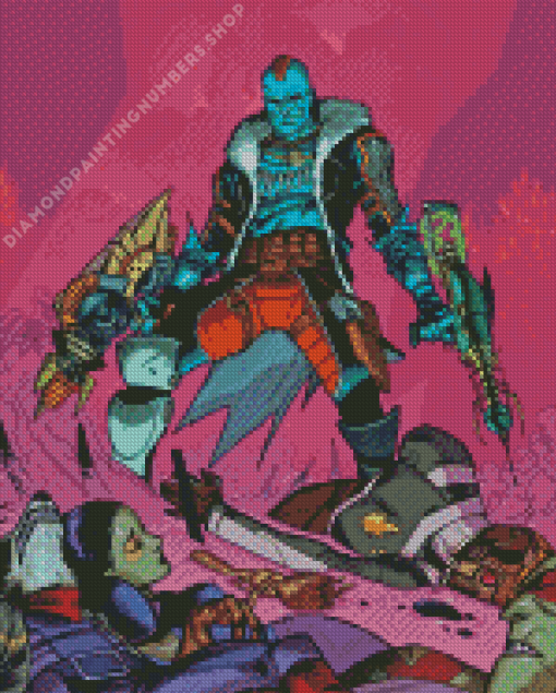 Yondu Diamond by numbers