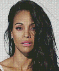 Zoe Saldana Diamond Paints