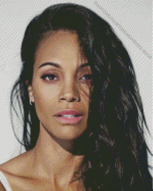 Zoe Saldana Diamond Paints