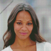 Zoe Saldana Actress Diamond Painting