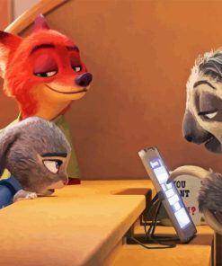 Zootropolis Diamond art