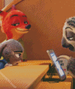 Zootropolis Diamond art