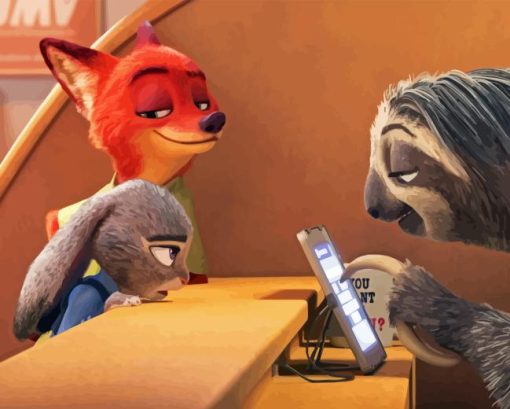 Zootropolis Diamond art