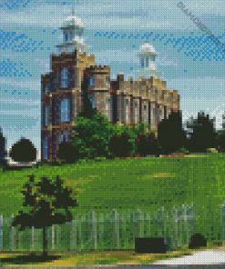 Aesthetic Logan Temple Diamond Painting