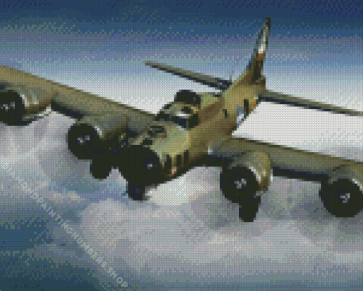 B17 Bomber Diamond Painting