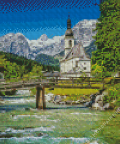 Bavarian Alps Diamond Painting