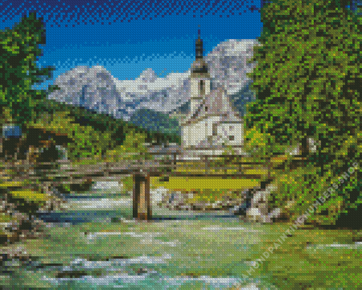 Bavarian Alps Diamond Painting