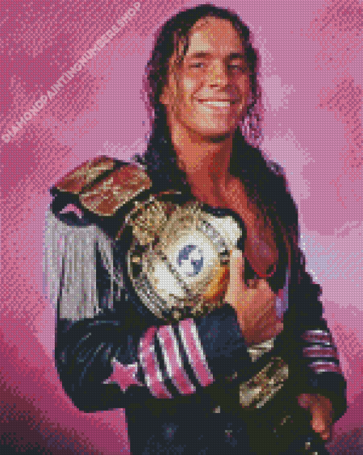 Bret Hart Diamond by numbers