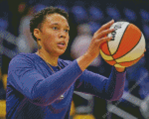 Brittney Griner Diamond Painting