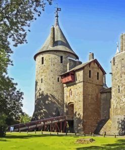 Castell Coch Diamond Painting