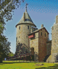 Castell Coch Diamond Painting