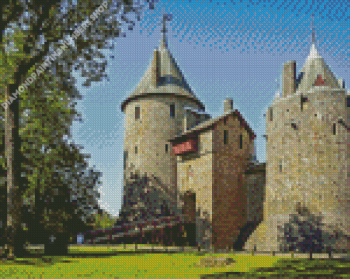 Castell Coch Diamond Painting