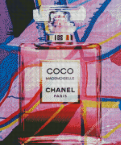 Chanel Bottle Art Diamond Painting