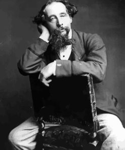 Charles Dickens Writer Diamond by numbers