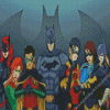 Cool Batfamily Diamond Painting