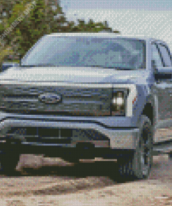 Grey F150 Ford Diamond art