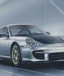 Grey Porsche 911 G2 Diamond Painting