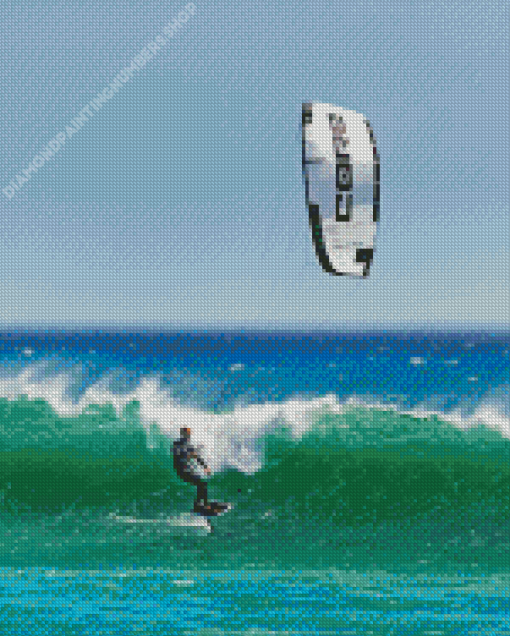 Kitesurfing Diamond Painting