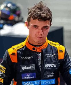 Lando Norris Diamond Painting