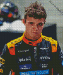 Lando Norris Diamond Painting