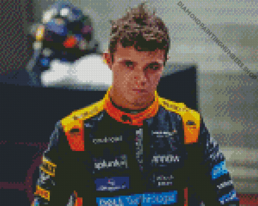 Lando Norris Diamond Painting