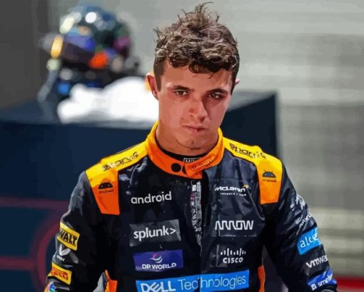 Lando Norris Diamond Painting