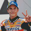 Marc Marquez Diamond Painting