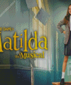 Matilda The Musical Film Diamond Painting