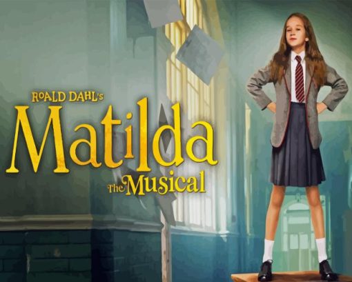 Matilda The Musical Film Diamond Painting