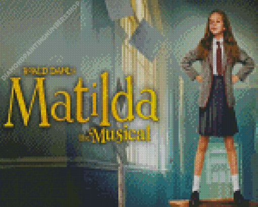 Matilda The Musical Film Diamond Painting