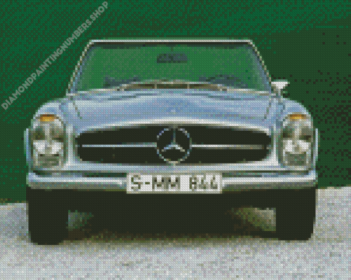 Mercedes 200 Sl Diamond Painting