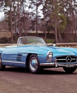 Mercedes 300sl Diamond Painting