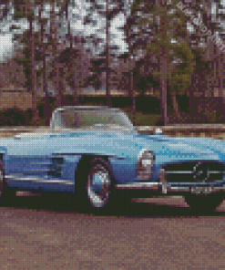 Mercedes 300sl Diamond Painting