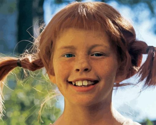 Pippi Longstocking Diamond Painting