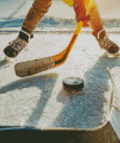 Pond Hockey Diamond Painting