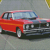 Red Ford XY Falcon Diamond Painting