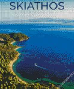 Skiathos in Greece Diamond Painting