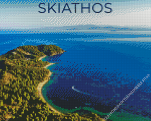 Skiathos in Greece Diamond Painting