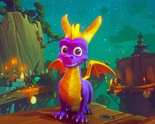 Spyro Reignited Diamond Painting