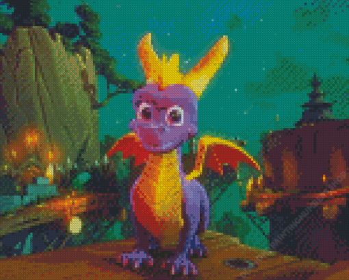 Spyro Reignited Diamond Painting