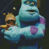 Sulley And Boo Diamond Painting