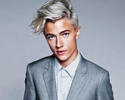 The Model Lucky Smith Diamond Painting